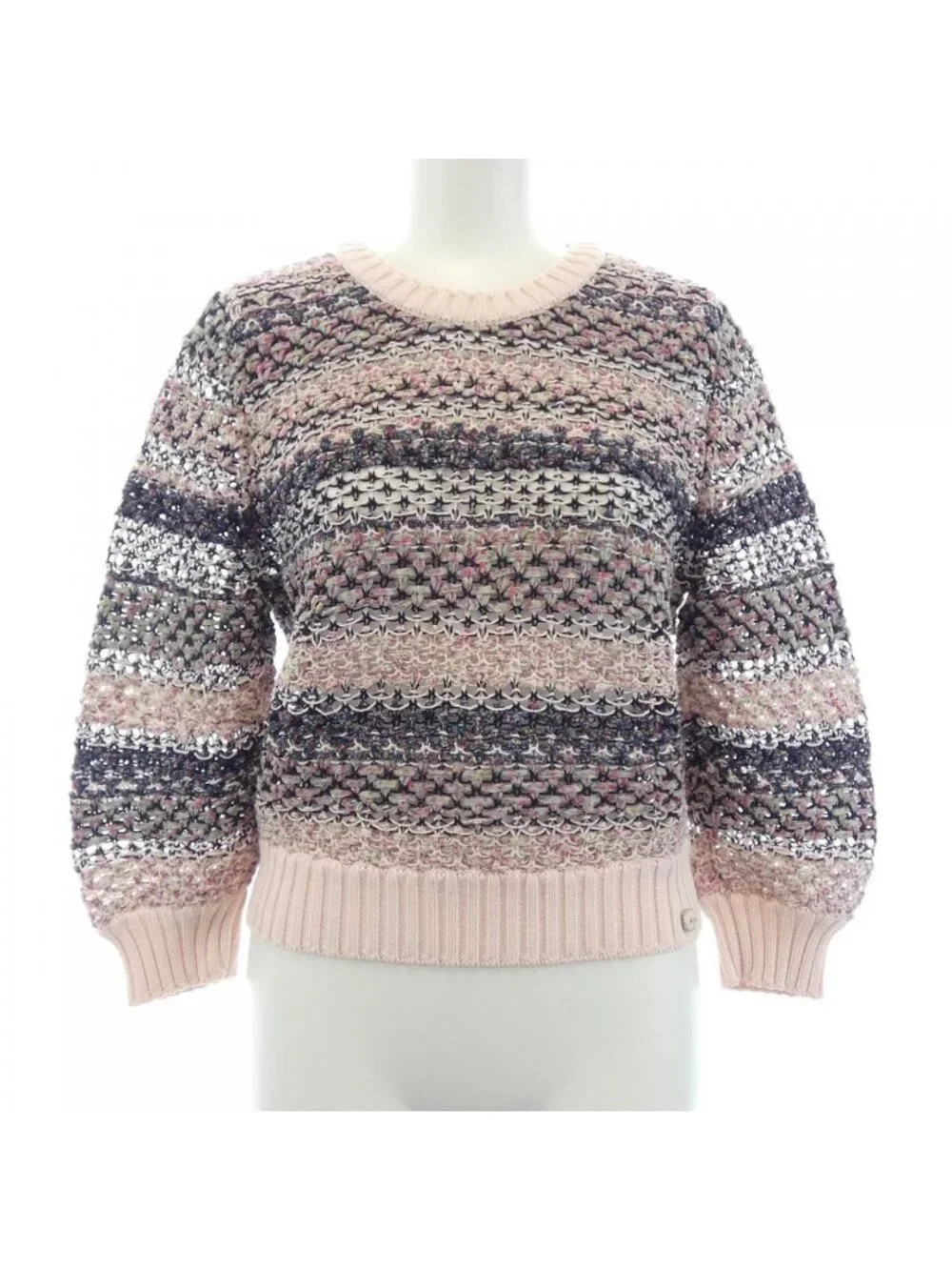 Chanel Knit Sweater Navy